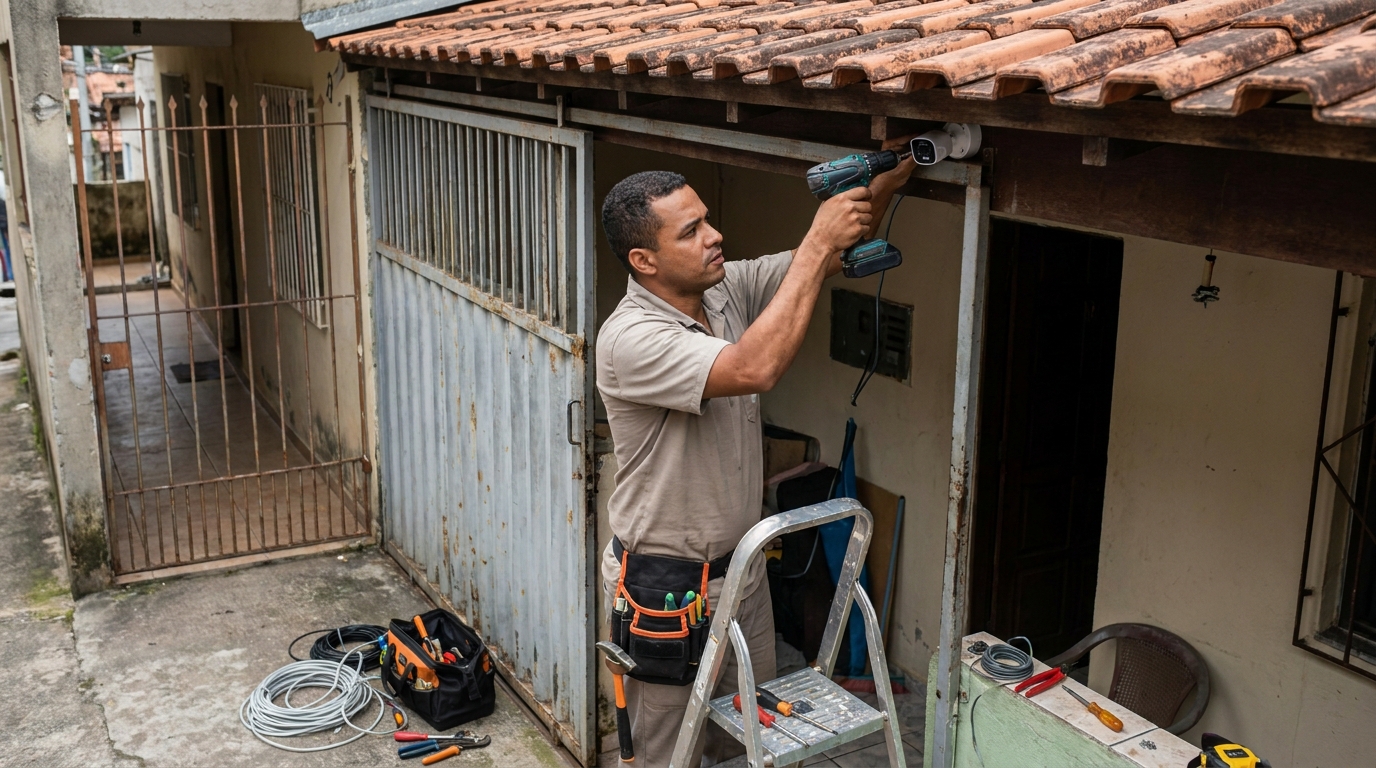 Instalacao de cameras de seguranca em Taubaté‑SP