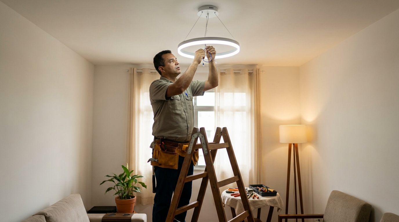 Instalação de Luminárias perto de mim em Taubaté‑SP