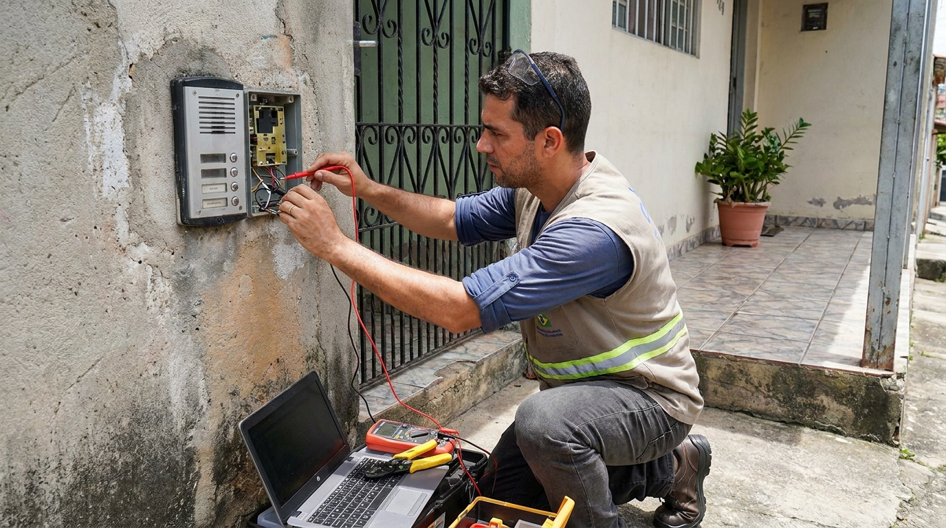 Reparo de interfone em Taubaté‑SP